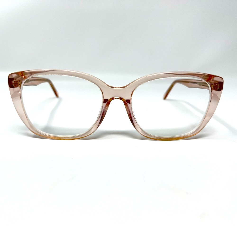 Eyebuydirect Odessa 53-17-140  C1 Clear Pink Plastic Eyeglasses FRAMES ONLY